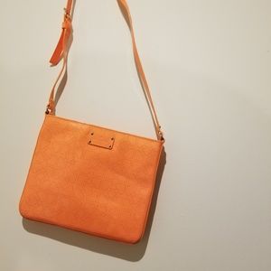 Kate Spade Crossbody Orange Patent Leather